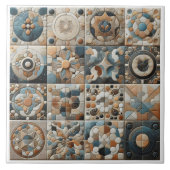 Artistieke Design in keramische Tegels Tegeltje (Voorkant)