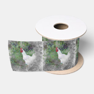 artistieke dierkip satijnen lint