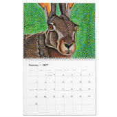 Artistieke Dierlijke Kalender (Feb 2027)