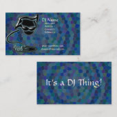Artistieke DJ Visitekaartje 2 (Voorkant / Achterkant)