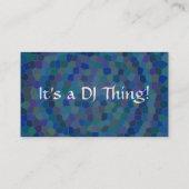 Artistieke DJ Visitekaartje 2 (Achterkant)