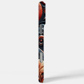 Artistieke Dolphin Swirl Design Case-Mate iPhone Case (Achterkant / Rechts)