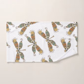 Artistieke Dragonfly Patroon Bad Handdoek (Handdoek)