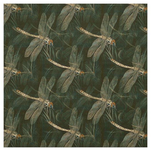 Artistieke Dragonfly Stof (Swatch)