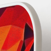 Artistieke Egyptische vlag adelaar Pickleball Paddle (Links Detail)