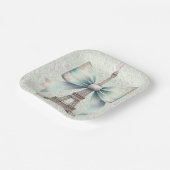 Artistieke Eiffeltoren papieren Bord (Gebogen)