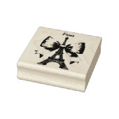 Artistieke Eiffeltoren Rubberstempel (Stempel)