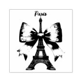 Artistieke Eiffeltoren Rubberstempel (Afrduk)