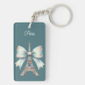 Artistieke Eiffeltoren Sleutelhanger (achterkant)