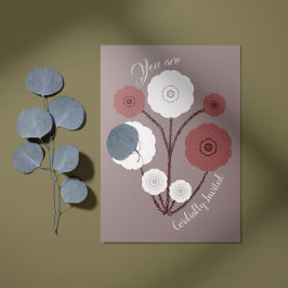 Artistieke Elegante Rustieke Uitnodiging