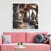 Artistieke Essentie van Alex Grey's Vision-thai ar Canvas Afdruk (Insitu (Woonkamer))