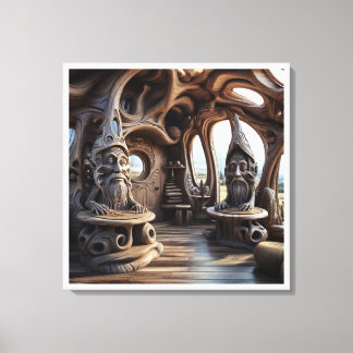 Artistieke Essentie van Alex Grey's Vision-thai ar Canvas Afdruk