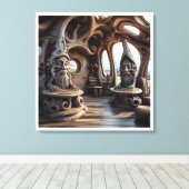 Artistieke Essentie van Alex Grey's Vision-thai ar Canvas Afdruk (Insitu (Houten vloer))