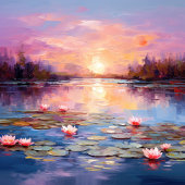 artistieke expressie canvas afdruk