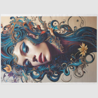 Artistieke Expressie Decoupage Tissue Paper Tissuepapier