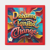 "Artistieke expressie" Magneet (Voorkant)