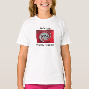 Artistieke familie reünie Abstracte wervelkolom Ke T-shirt
