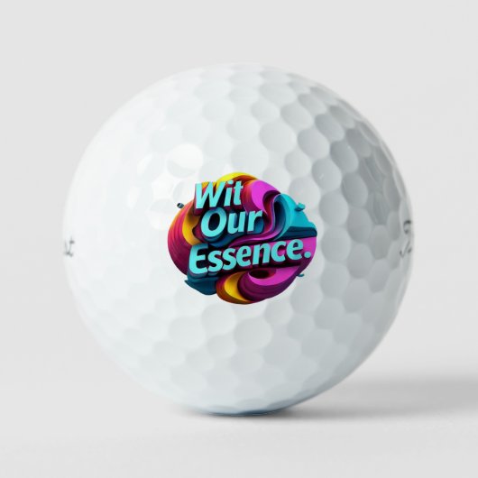 "Artistieke flair" Golfballen (Voorkant)