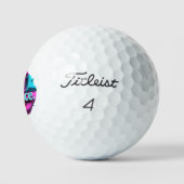 "Artistieke flair" Golfballen (Logo)