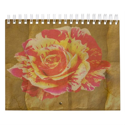 Artistieke Floral Agenda Kalender (Hoes)