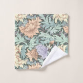 Artistieke Floral Morris Style Badhanddoek Bad Handdoek (Wasdoekje)