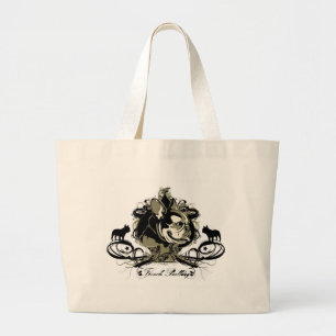 Artistieke Franse Bulldog Hondenras Canvas tas