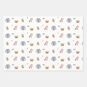 Artistieke Franse picknick in het park Inpakpapier Vel (Voorkant 2)