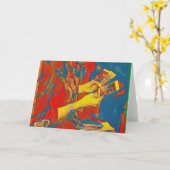 Artistieke Fysica Tarot Lezen Kaart (Gele Bloem)