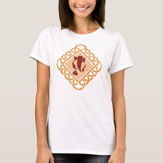 Artistieke Ganesh met Mandana T-shirt (Voorkant)