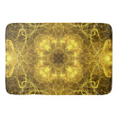 Artistieke Gold Fractal Design_Bath Mat (Voorkant)