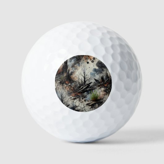 Artistieke golfballen (Voorkant)