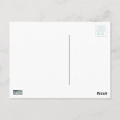 Artistieke graffiti-producten briefkaart (Achterkant)