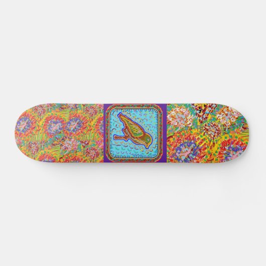 Artistieke grafische selecties persoonlijk skateboard (Horizontaal)