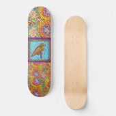 Artistieke grafische selecties persoonlijk skateboard (Voorkant)