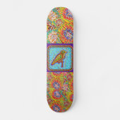 Artistieke grafische selecties persoonlijk skateboard (Voorkant)
