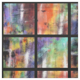 Artistieke Grunge Mosaic Stof