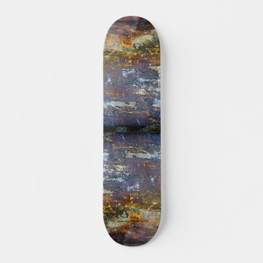 Artistieke Grungy Wall Persoonlijk Skateboard (Voorkant)