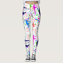 Artistieke gymnastiek leggings
