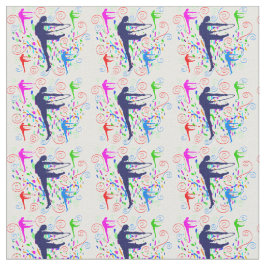 Artistieke gymnastiek stof