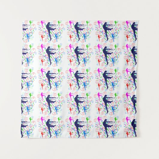 Artistieke gymnastiek wandkleed (Voorkant)