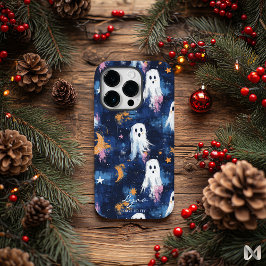 Artistieke Halloween - Durf te vliegen Ghosts Desi Case-Mate iPhone 14 Pro Hoesje