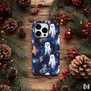 Artistieke Halloween - Durf te vliegen Ghosts Desi Case-Mate iPhone 14 Pro Hoesje