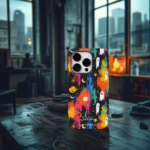 Artistieke Halloween – Geesten van het Verleden De Case-Mate iPhone 14 Pro Hoesje