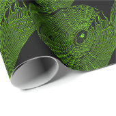 Artistieke Halloween Spider Cobweb Doodle in het g Cadeaupapier (Rol Hoek)