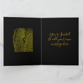 Artistieke Halloween Spider Cobweb Doodle in het g Kaart (Binnen)