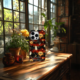 Artistieke Halloween - Whimsical Ghosts and Stars Case-Mate iPhone 14 Pro Hoesje