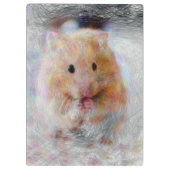 artistieke hamster klembord (Achterkant)