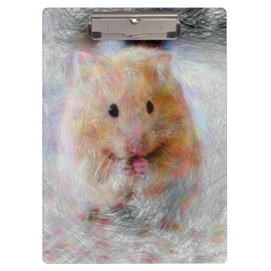artistieke hamster klembord (Voorkant)