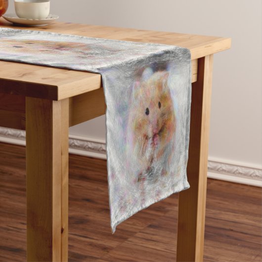 artistieke hamster medium tafelloper (Voorbeeld)