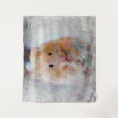 artistieke hamster wandkleed (Voorkant)